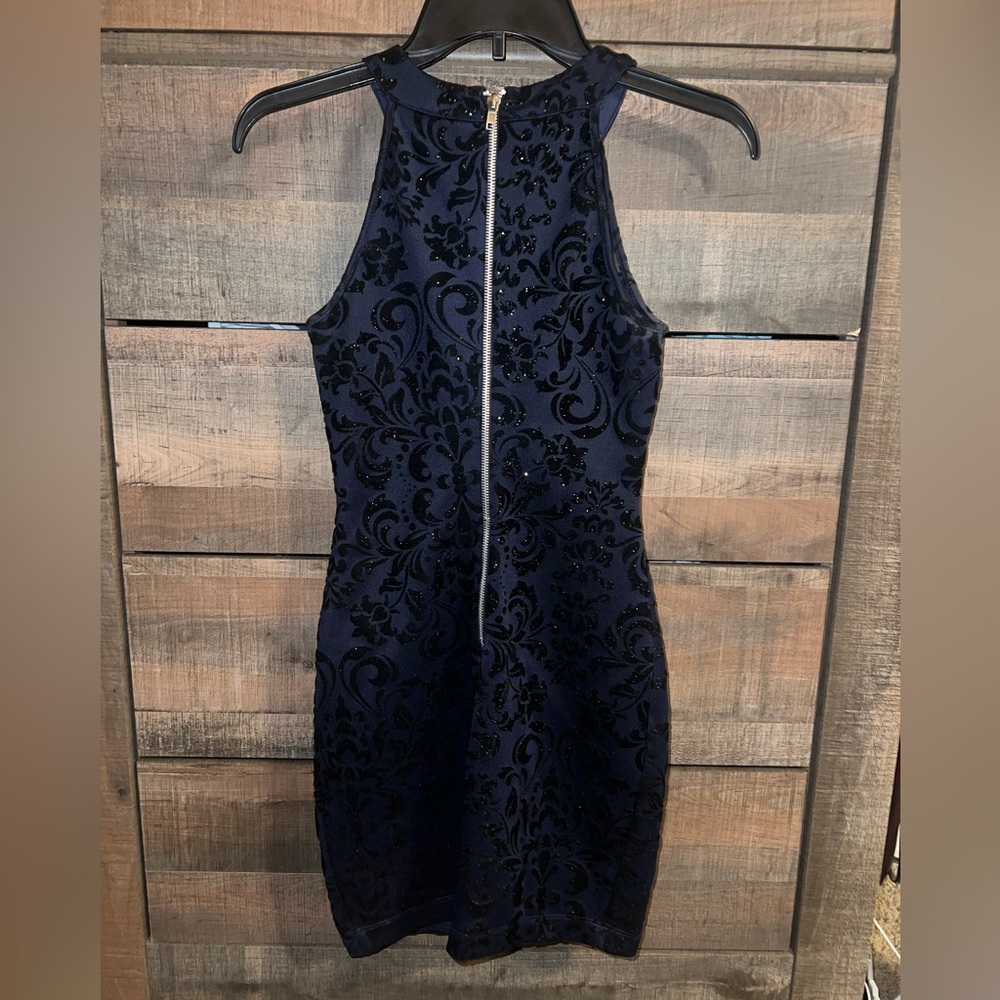 Mini Bodycon Formal Dress - Picture 2 of 3